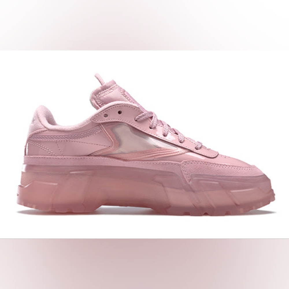 Reebok Cardi B x Club C J 'GLASS PINK' - Picture 3 of 12